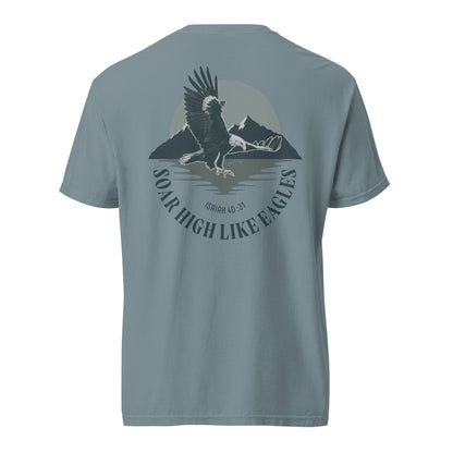 Soar High Like Eagles Heavyweight Tee