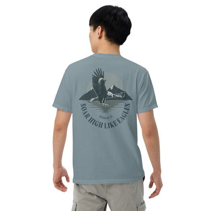 Soar High Like Eagles Heavyweight Tee